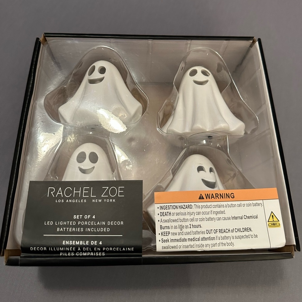 Rachel Zoe Porcelain Ghost Decor Set - White